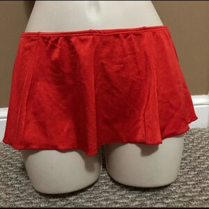 Zuliana Size Small Red Spandex Sexy Mini Cover Up. New With Tags